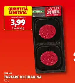Spazio Conad Fiorani Tartare di Chianina offerta