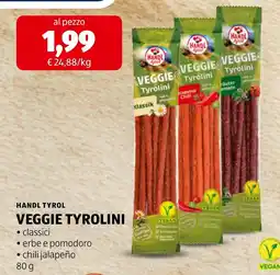 Spazio Conad HANDL TYROL VEGGIE TYROLINI offerta