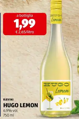 ALDI Hugo Lemon offerta