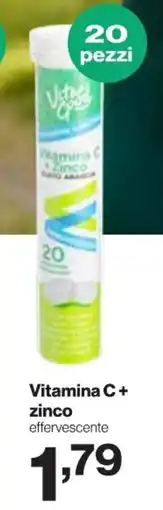 In'S Mercato Vitamind C+ zinco effervescente offerta