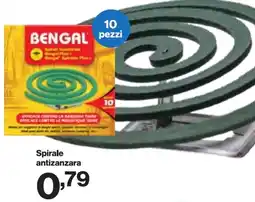 In'S Mercato Spirale antizanzara Bengal offerta