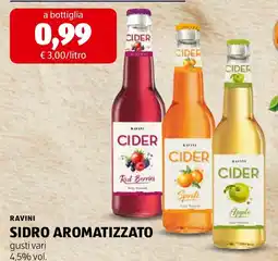 ALDI Sidro aromatizzato Ravini offerta
