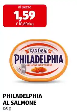 Spazio Conad Philadelphia al salmone offerta