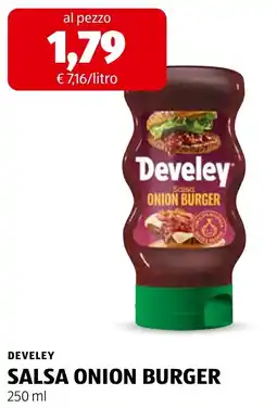 ALDI Develey Salsa Onion Burger offerta