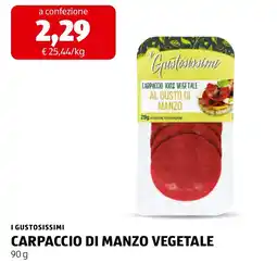 Spazio Conad I Gustosissimi Carpaccio di Manzo Vegetale offerta