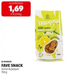 ALDI Fave Snack lemon & pepper offerta