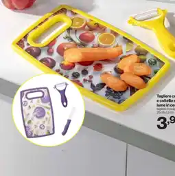 In'S Mercato Tagliere con coltello e pelapatate offerta