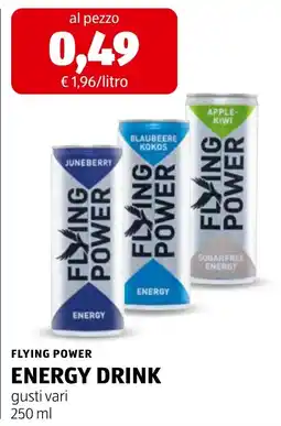 ALDI Flying Power Energy Drink offerta