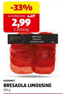 ALDI Gourmet Bresaola Limousine offerta