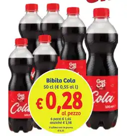 In'S Mercato Bibita Cola Get Up offerta