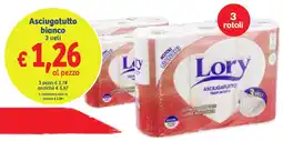 In'S Mercato Asciugatutto bianco Lory offerta