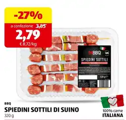 ALDI Spiedini sottili di suino offerta