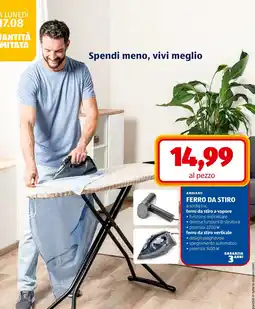 ALDI Ferro da stiro Ambiano offerta