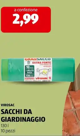 ALDI Sacchi da giardinaggio Virosac offerta