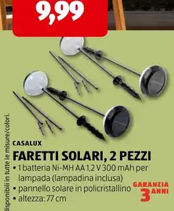 ALDI Casalux Faretto solari offerta