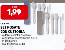 Spazio Conad Crofton Set posate con custodia offerta