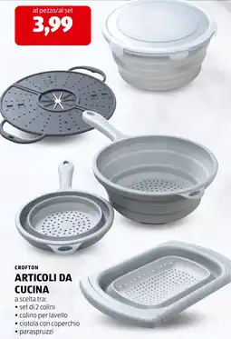ALDI Crofton articoli da cucina offerta