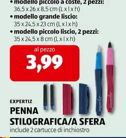 Spazio Conad Penna stilografica/a sfera Expertiz offerta