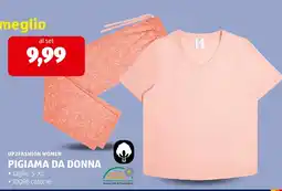 ALDI Pigiama da donna UP2FASHION WOMEN offerta
