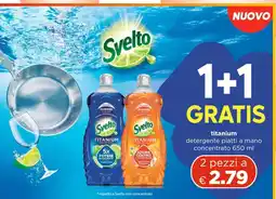 Acqua & Sapone Svelto titanium detergente piatti a mano offerta