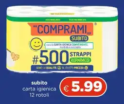 Acqua & Sapone Comprami carta igienica offerta
