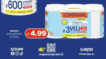 Acqua & Sapone Comprami asciugatutto offerta