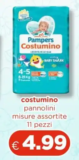 Acqua & Sapone Pampers Costumino offerta
