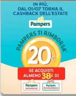 Acqua & Sapone Pampers offerta