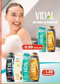 Acqua & Sapone Vidal docciaschiuma offerta