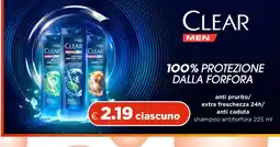Acqua & Sapone Clear Men shampoo antiforfora offerta