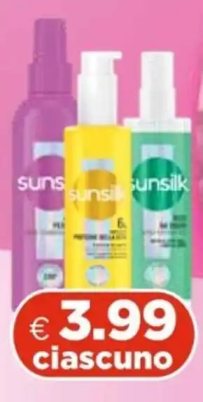 Acqua & Sapone Sunsilk offerta