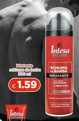 Acqua & Sapone Intesa idratante schiuma da barba offerta