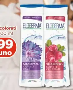 Acqua & Sapone Eloperma shampoo capelli lisci offerta