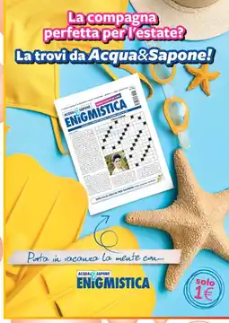 Acqua & Sapone Enigmistica Acqua&Sapone offerta