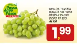 Interspar Uva da tavola bianca vittoria Despar Passo dopo Passo offerta