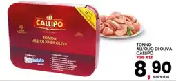 Interspar Tonno all'olio di oliva Callipo offerta