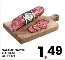 Interspar Salame Napoli Galbani all'etto offerta