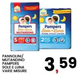 Interspar Pannolini/ mutandino pampers sole e luna offerta