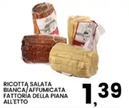 Interspar Ricotta salata bianca affumicata fattoria della piana offerta