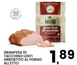 Interspar Granfesa di tacchino Lenti offerta