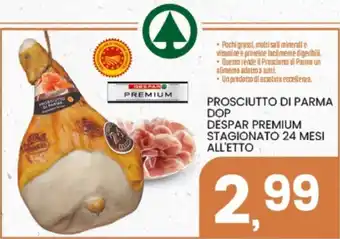 Interspar Prosciutto di Parma Dop Despar Premium offerta