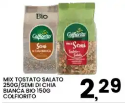 Interspar Mix tostato salato / Semi di chia bianca bio offerta