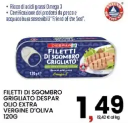 Interspar Filetti di sgombro grigliato Despar offerta