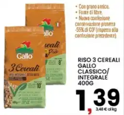 Interspar Riso 3 Cereali Gallo Classico/Integrale offerta