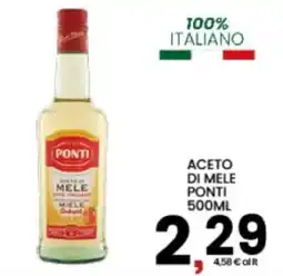 Interspar Aceto di mele Ponti offerta