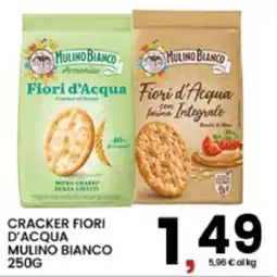 Interspar Cracker Fiori d'Acqua Mulino Bianco offerta