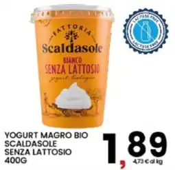 Interspar Yogurt magro bio Scaldasole senza lattosio offerta