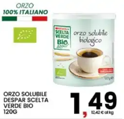 Interspar Orzo solubile Despar scelta verde bio offerta