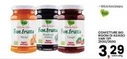 Interspar Confettura bio Rigoni di Asiago offerta