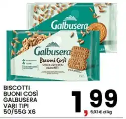 Interspar Biscotti Buoni Così Galbusera offerta